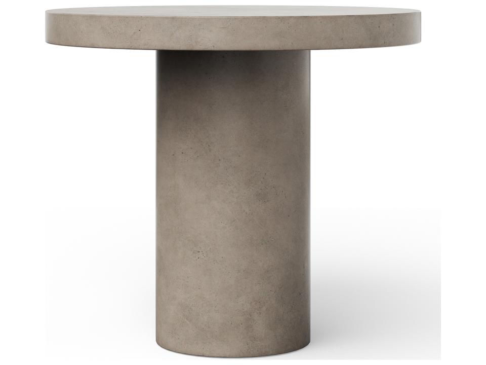 Circa Mixx Bar Height Dining Table Round Concrete