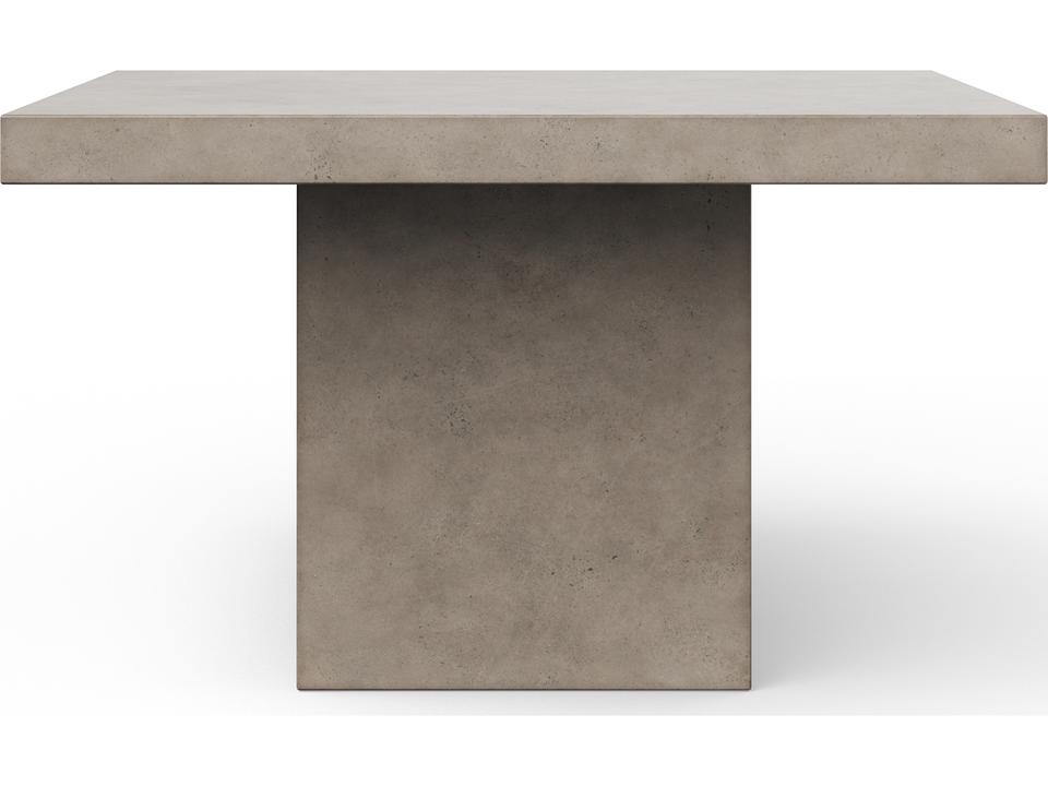 Mixx Una Square Counter Table in Dark Grey Concrete