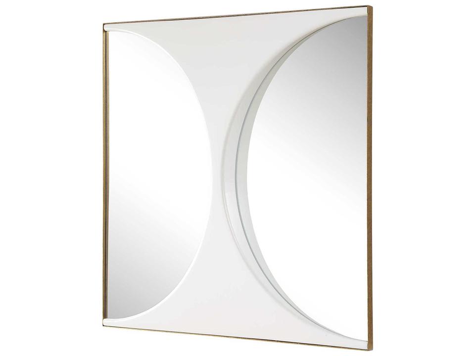 New Moon Mirrored Wall Decor