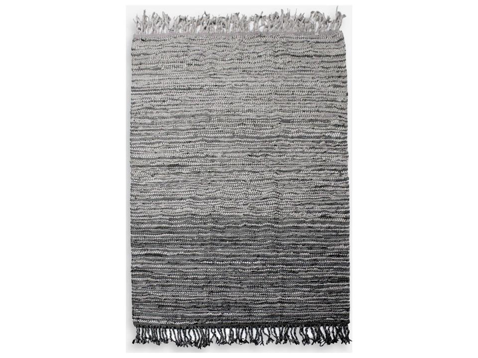 Kirvin Hand Woven Leather Rug