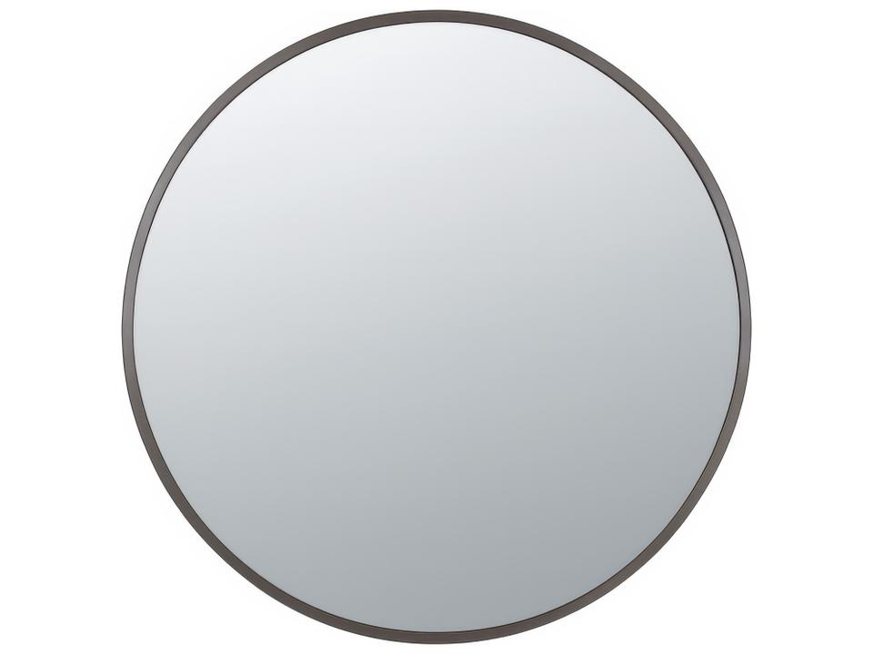 Cottage Round Wall Mirror Bronze