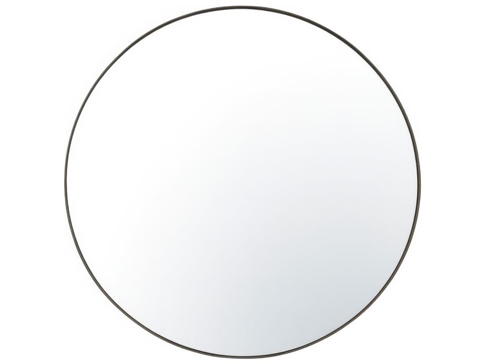 Tablet Round Wall Mirror 40"W x 40"H Bronze