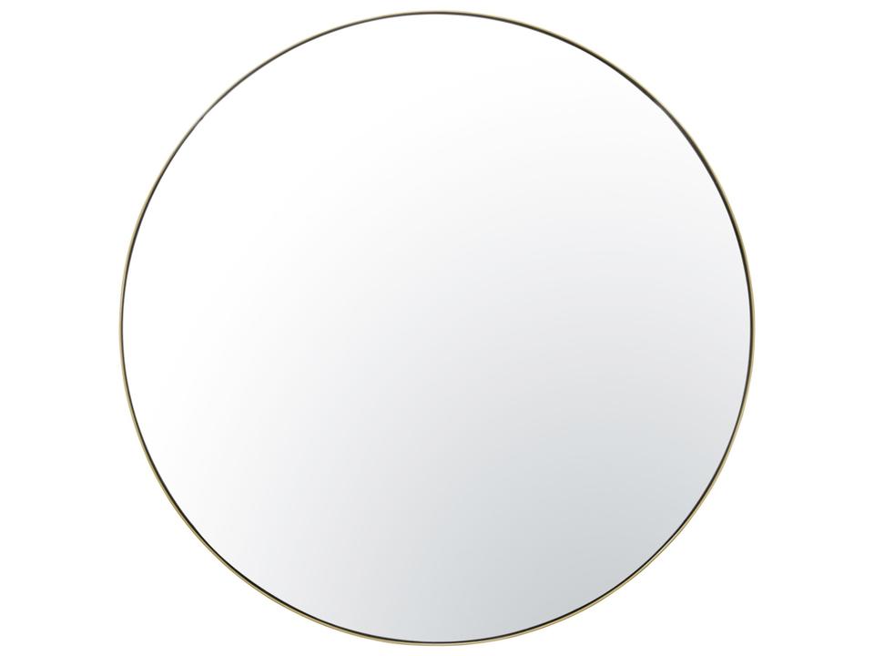 Tablet 50-Inch Round Wall Mirror in Gold