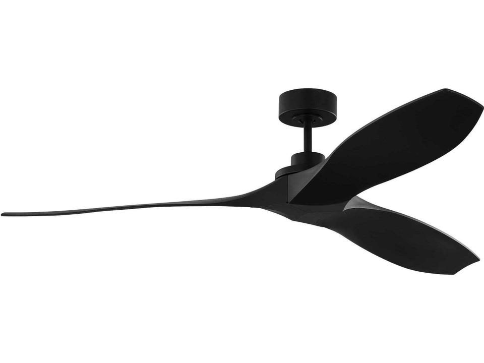 Collins Coastal 60-Inch 3-Blade Outdoor Ceiling Fan in Midnight Black