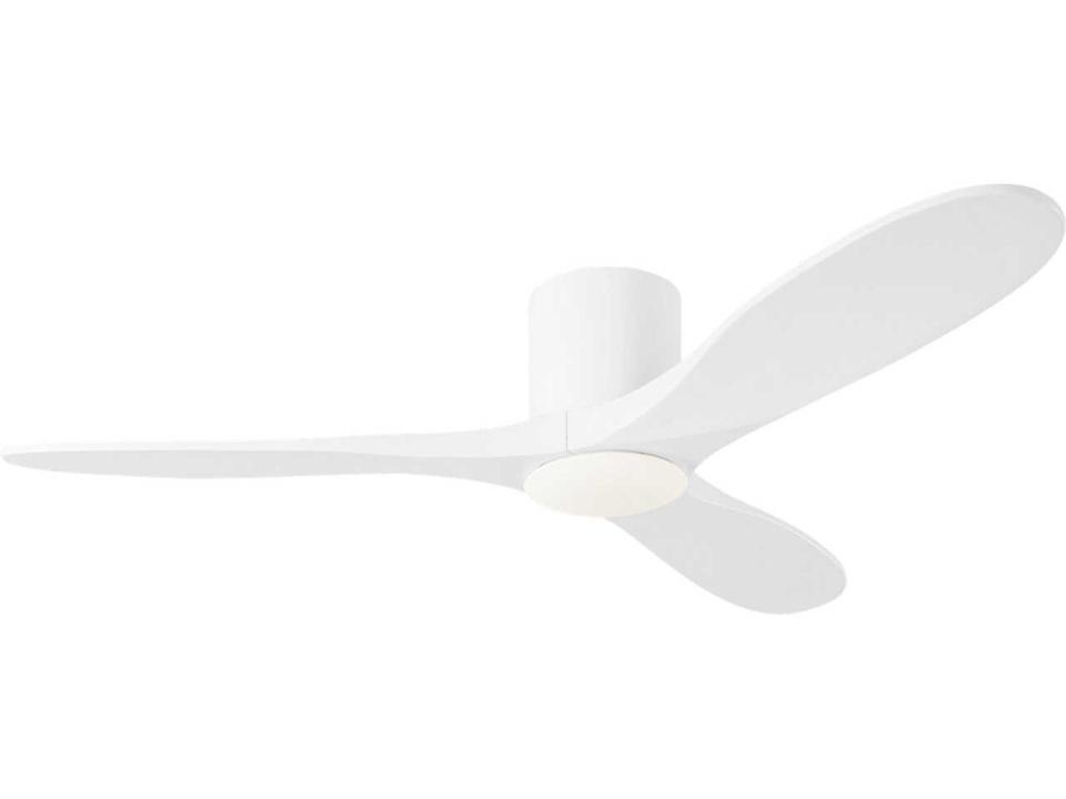 Maverick Smart Hugger 52-Inch 3-Blade Ceiling Fan in Matte White