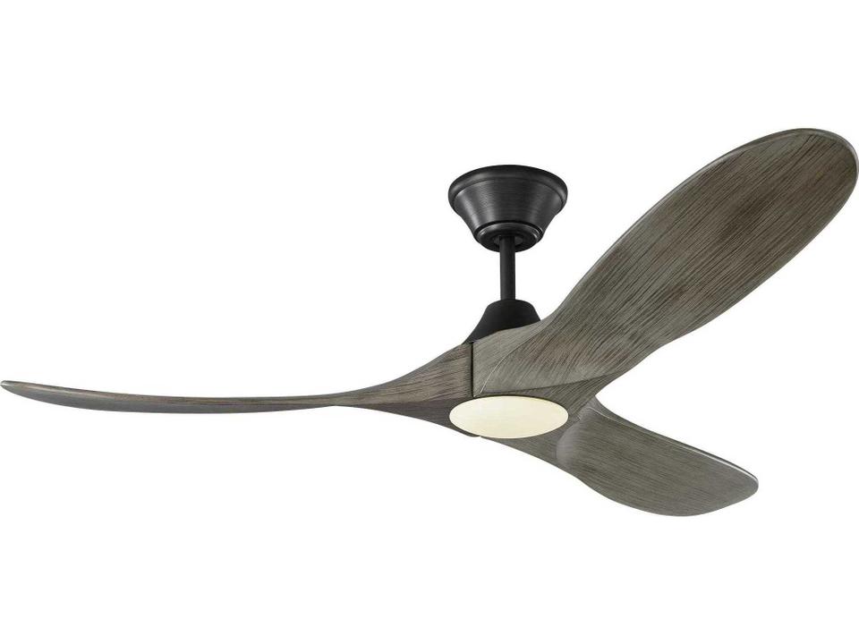 Maverick 52-Inch 3-Blade Damp Rated Ceiling Fan in Aged Pewter