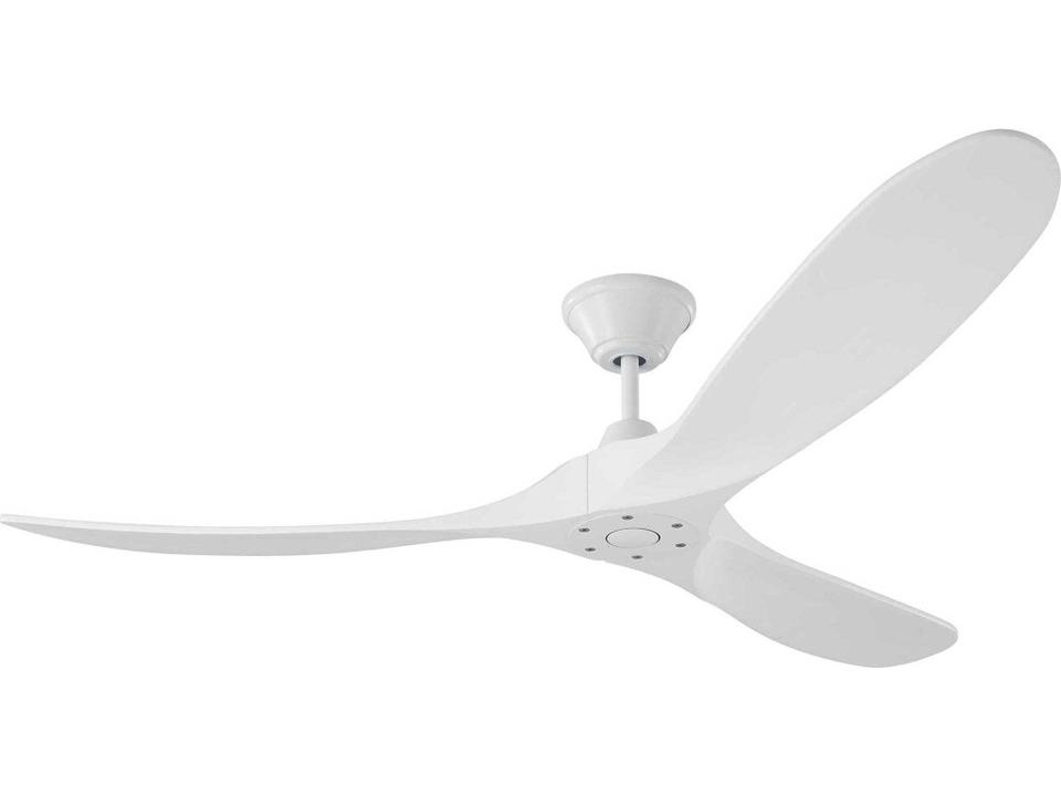 Maverick 60-Inch 3-Blade Outdoor Ceiling Fan in Matte White