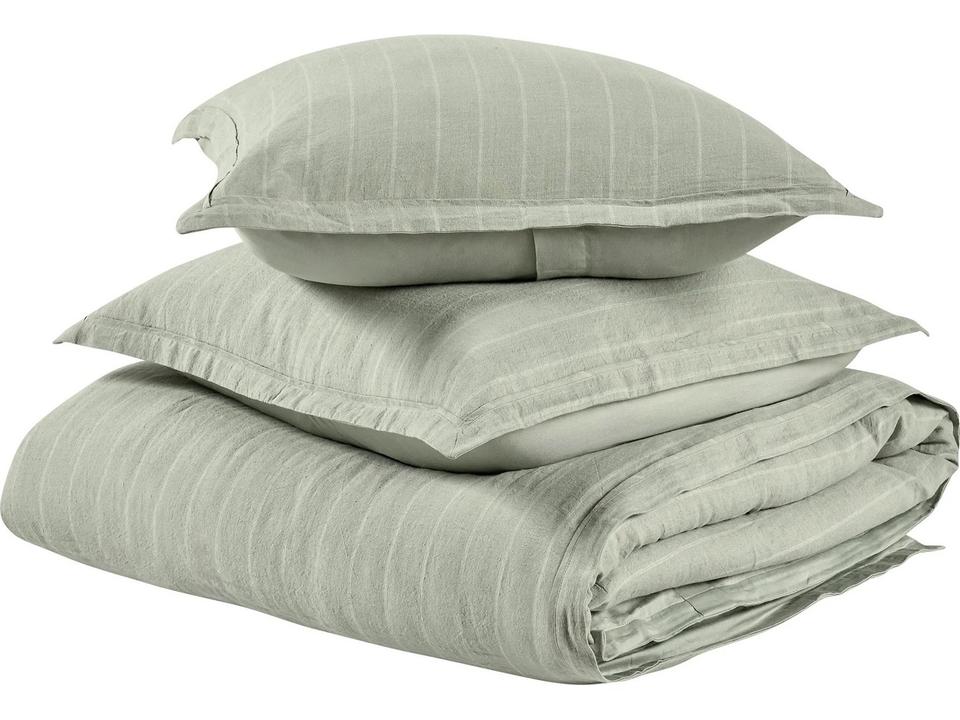 Monaco Green 3-Piece King Bedding Set