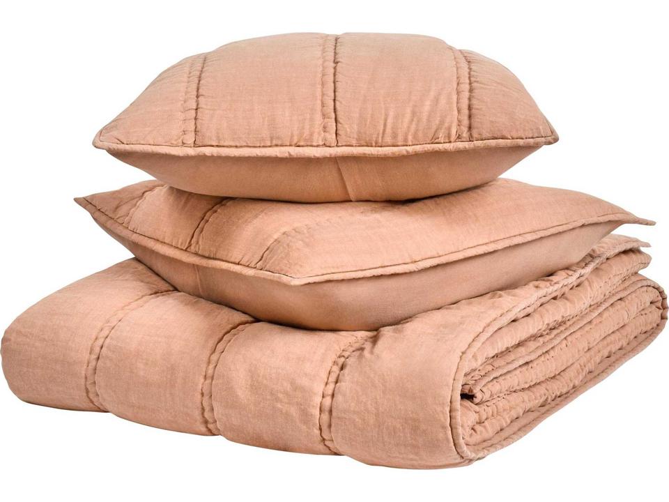 Rowen Hand-Quilted Ramie Bedding Set