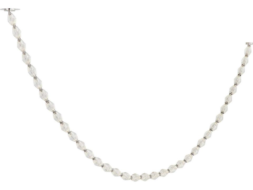 Collier LED Chandelier 108-Inch Solid Faceted Crystal by Sean Lavin