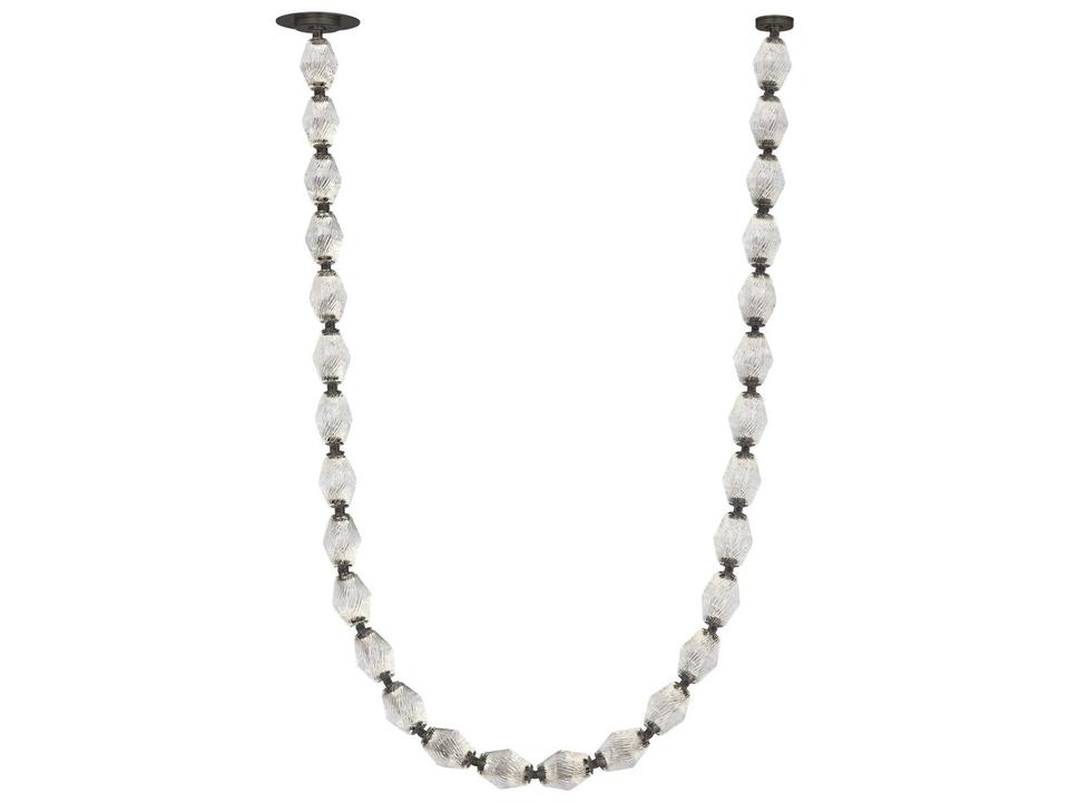 Collier LED Chandelier 84 Inch Dark Bronze