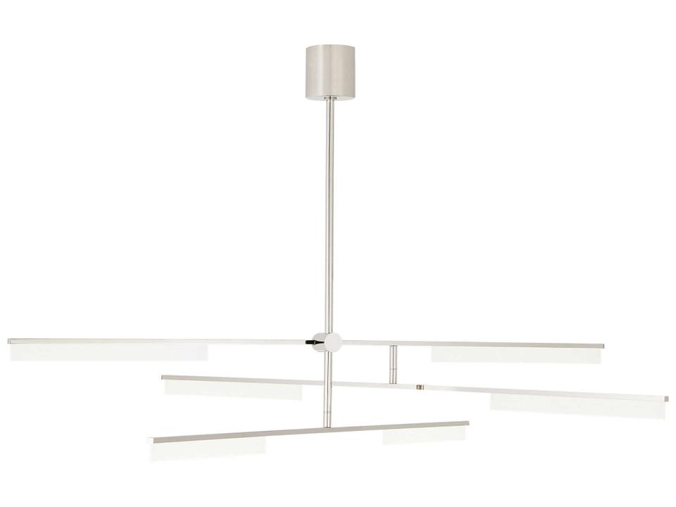 Klee 6-Light Chandelier in Polished Nickel