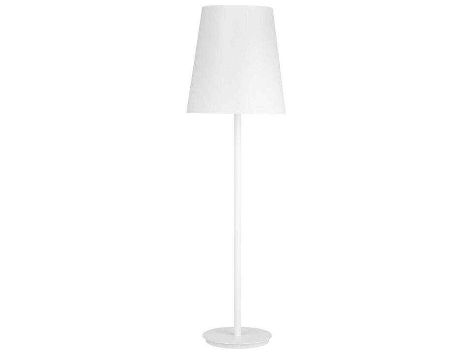 Nevis 1-Light LED Outdoor Floor Lamp in White