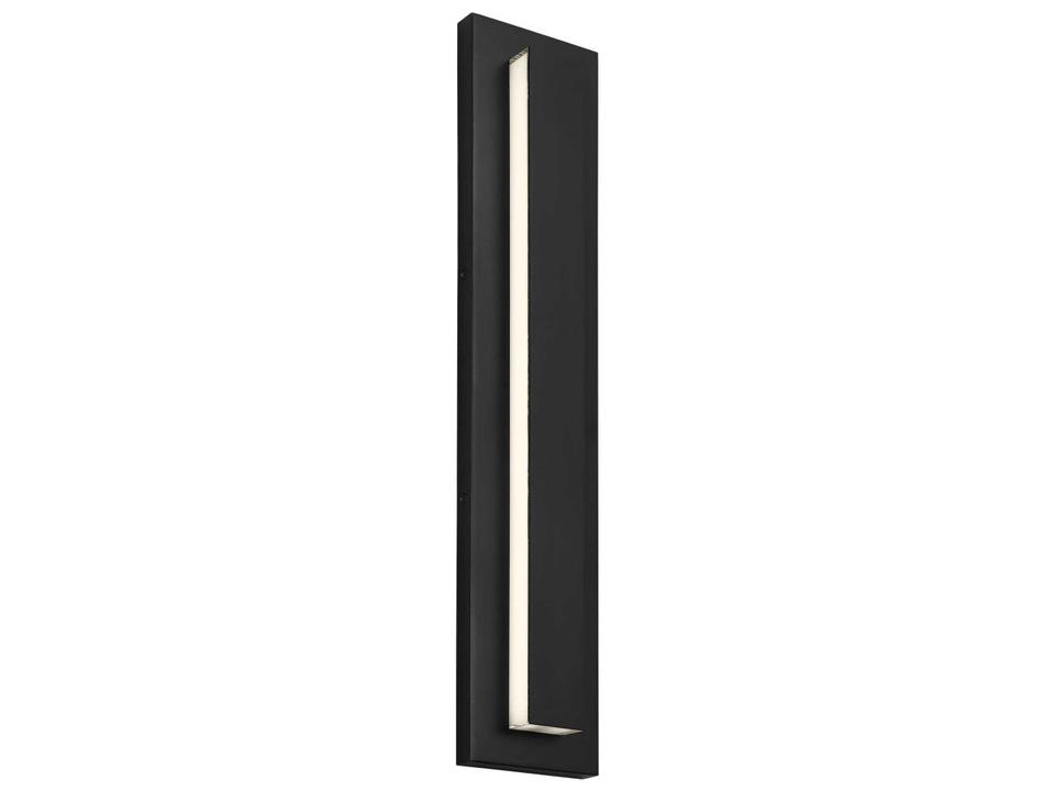 Aspen 26-Inch 1-Light Outdoor Wall Sconce in Black