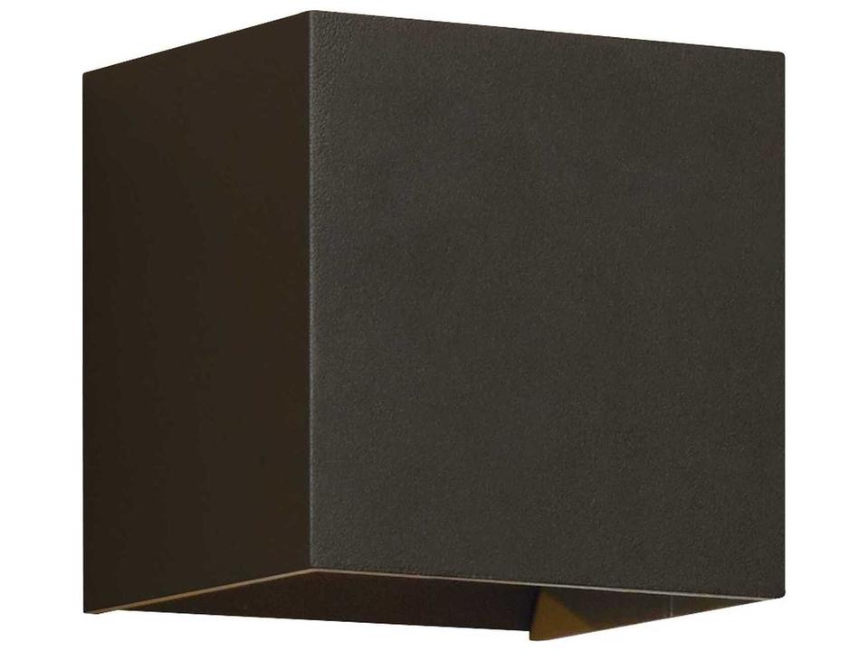 Vex 1-Light Outdoor Wall Light in Black