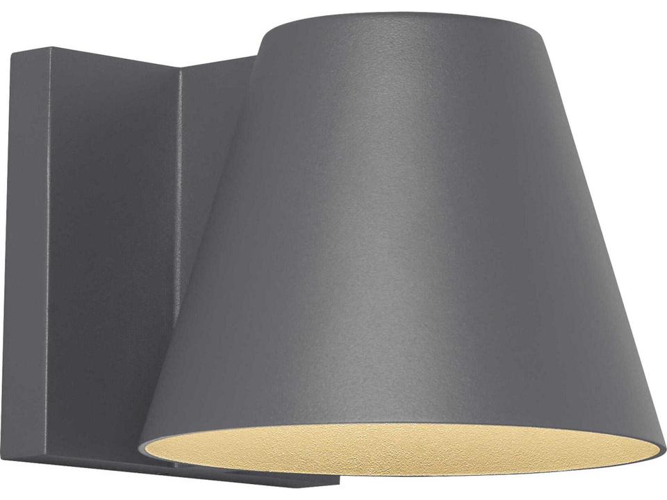 Bowman 1-Light LED Outdoor Wall Light in Charcoal
