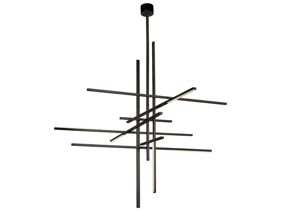 Cityscape Grande Chandelier in Bronze