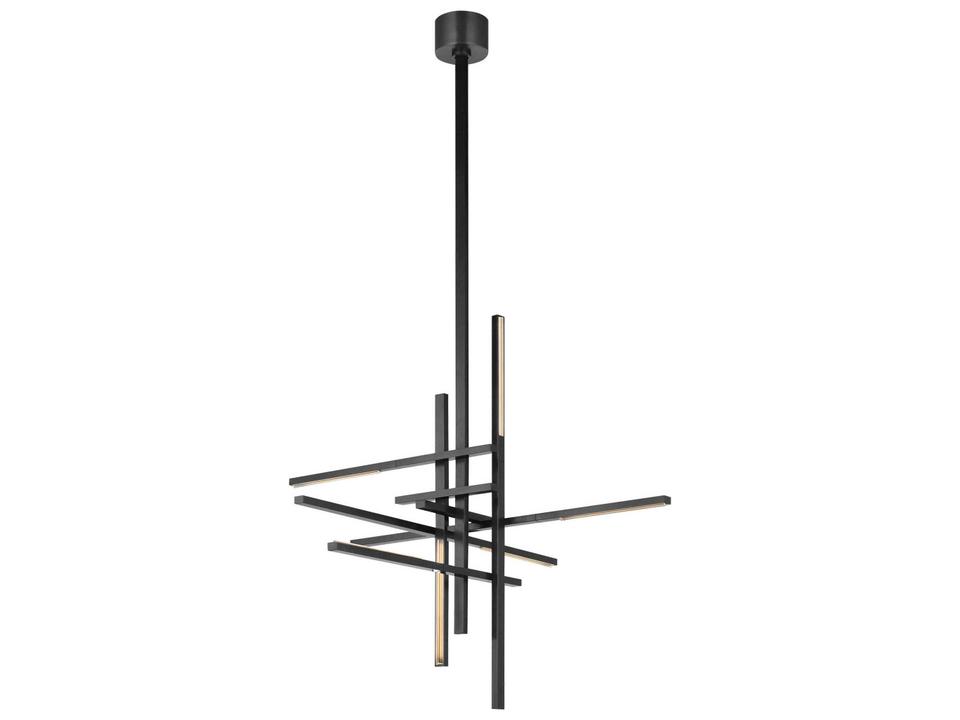 Cityscape Large Geometric LED Chandelier