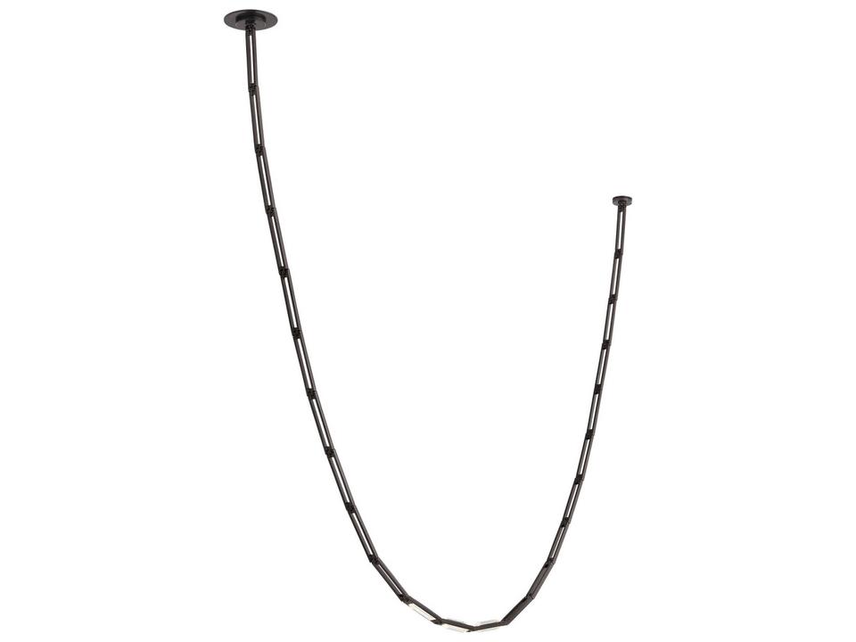 Catena 3-Light Bronze Linear Chandelier
