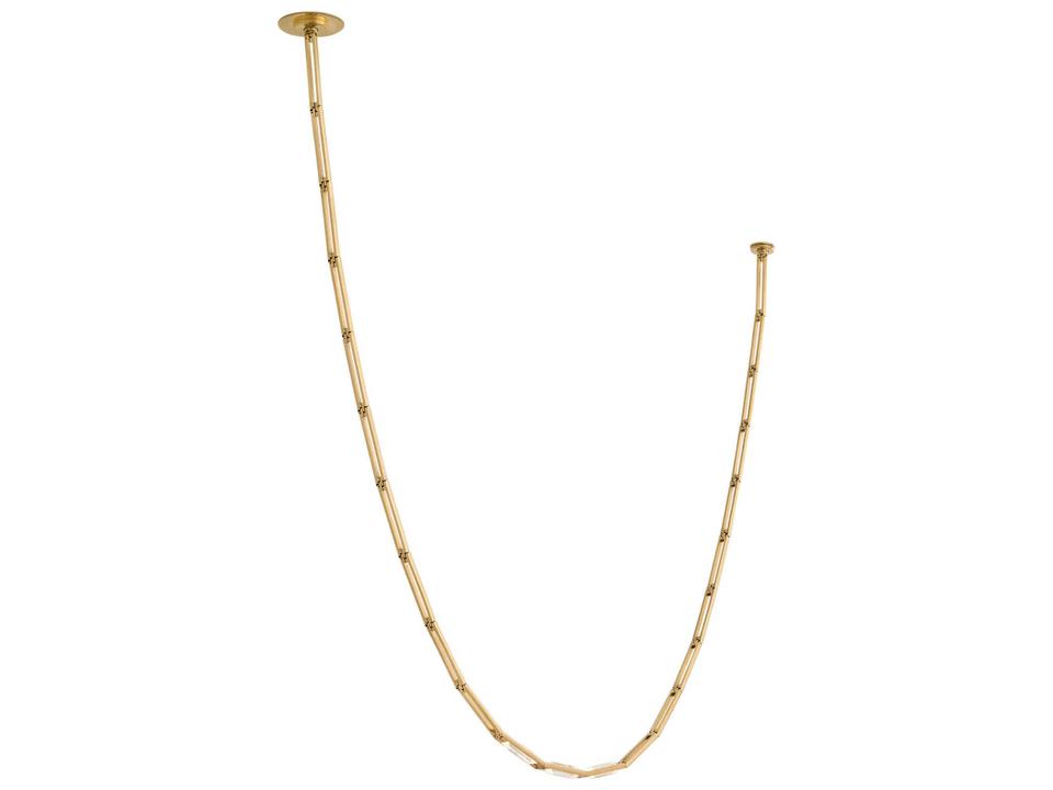 Catena 3-Light Brass Linear Chandelier