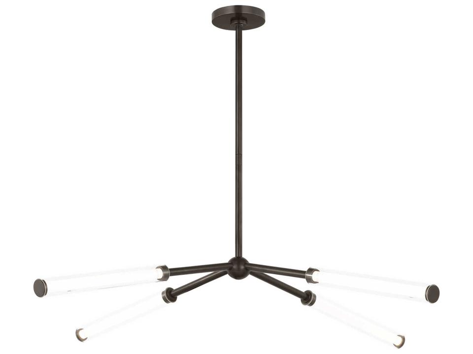 Poza LED Chandelier in Bronze by Sean Lavin