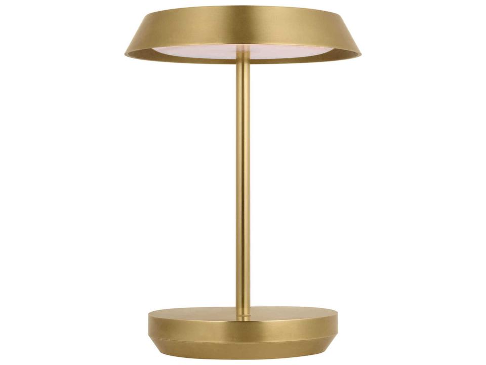 Tepa 1-Light LED Outdoor Lamp in Hand Rubbed Antique Brass