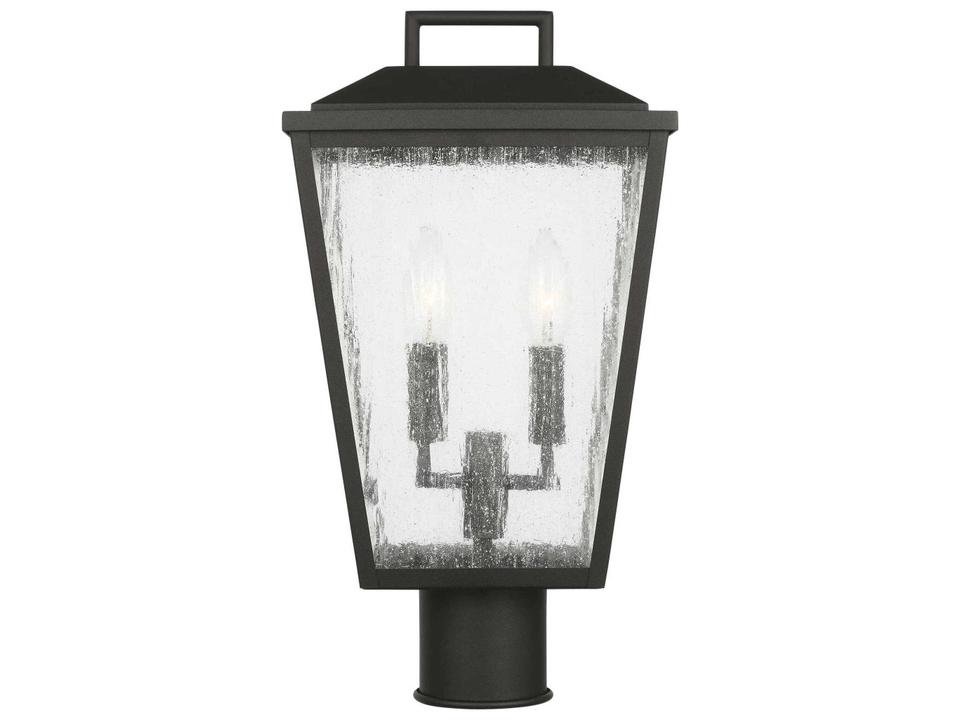 Kennewick 2-Light Post Mount Light in Textured Black