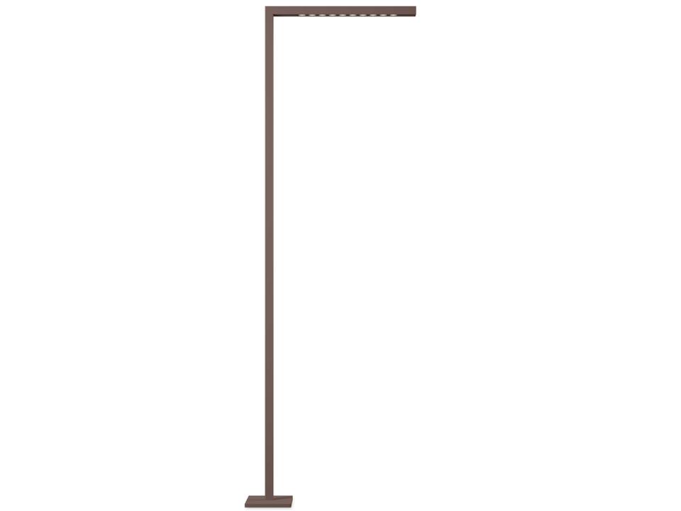 Palo Alto Outdoor Post Light By Xuclà in Steel and Polycarbonate