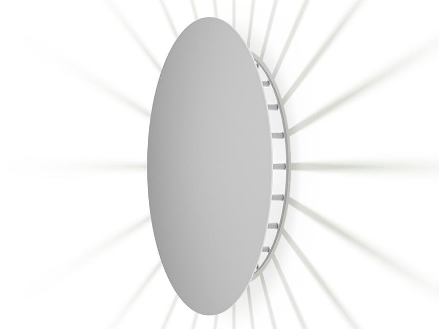Meridiano Outdoor LED Wall Sconce in Matte Lacquered Steel