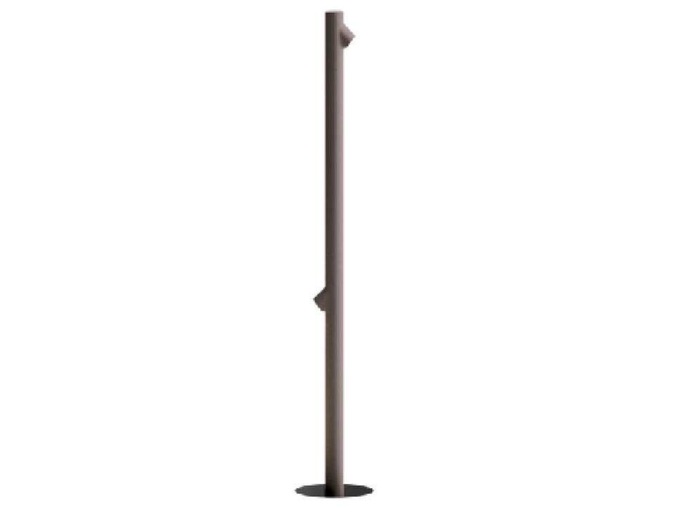 Bamboo 2-Light Outdoor Path Light in Metal Resin and Fiberglass
