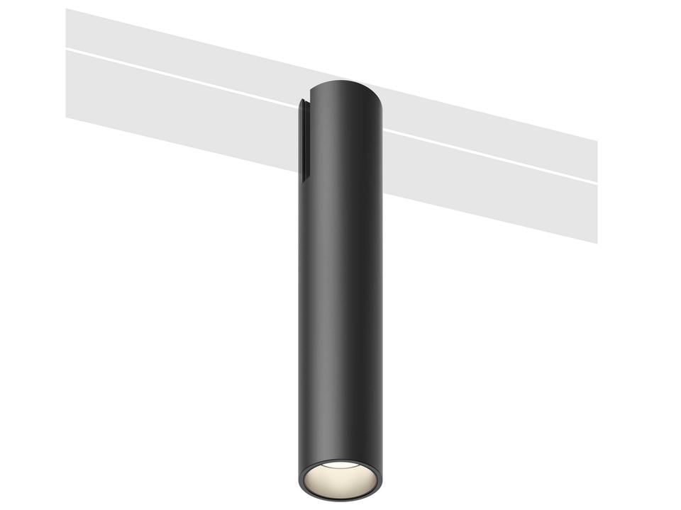 Bind 1-Light Black Cylinder Spot Light