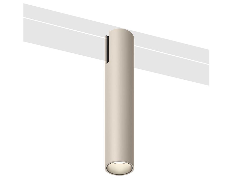 Bind 1-Light Off White Cylinder Spot Light