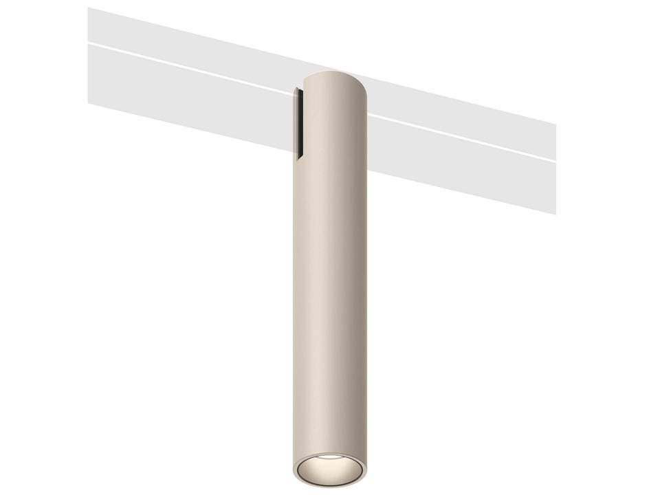 Bind 1-Light Off White Cylinder Spot Light