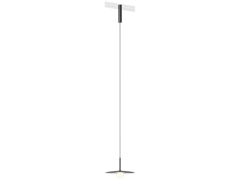 Bind 1-Light Black Round Track & Rail Light