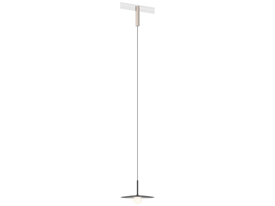 Bind 1-Light White Round Track & Rail Light