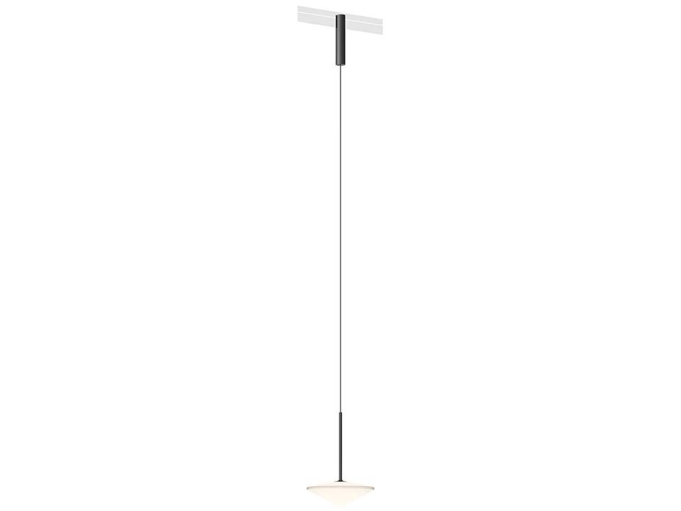 Bind 1-Light Black Round Track & Rail Light
