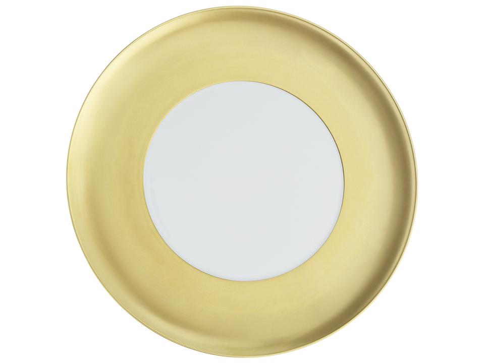 Domo Gold Charger Plate with Gold Enhancement