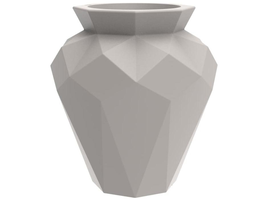 Vondom Origami Hanami Planter in Ecru