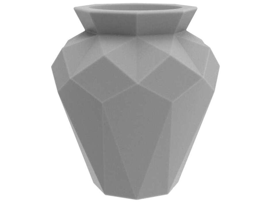 Vondom Origami Hanami Planter in Ice
