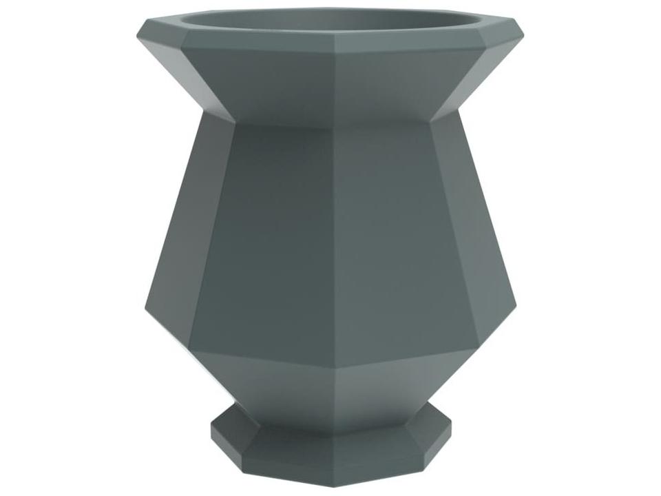 Vondom Origami Kashi Square Planter in Green