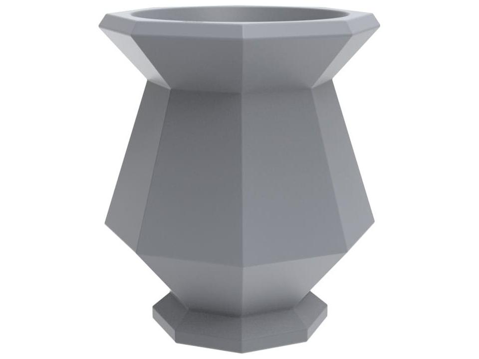 Vondom Origami Kashi Planter in Gray