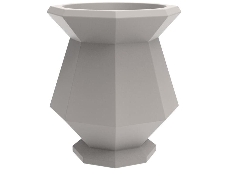 Vondom Origami Kashi Planter in Ecru