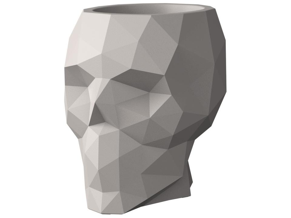 Vondom Skull Nano Planter in Ecru
