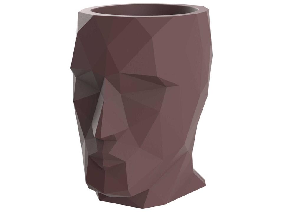 Adan Planter in Matte Purjai Red by Teresa Sapey