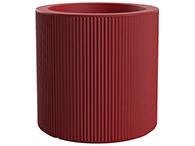 Gatsby Small Cylinder Planter in Purjai Red