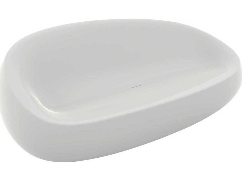 Vondom Stone Armless Sofa in White Matte