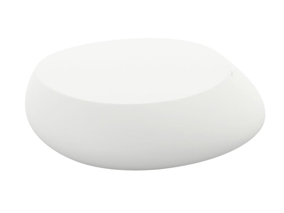 Stone Coffee Table in White
