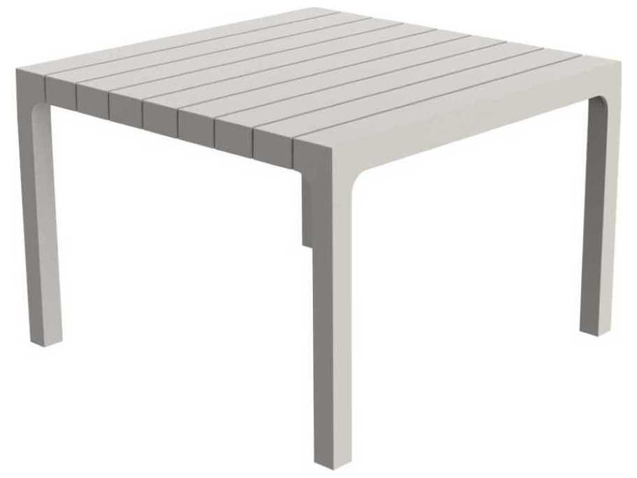 Spritz - Coffee Table - Set of 4 - 23.25 x 23.25 - Basic/Injection - Ecru