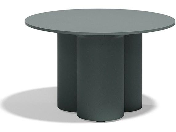 Mel Hpl Green Polypropylene Round Coffee Table