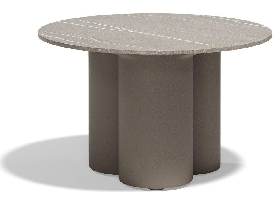 Mel Hpl Tortora Polypropylene Round Coffee Table